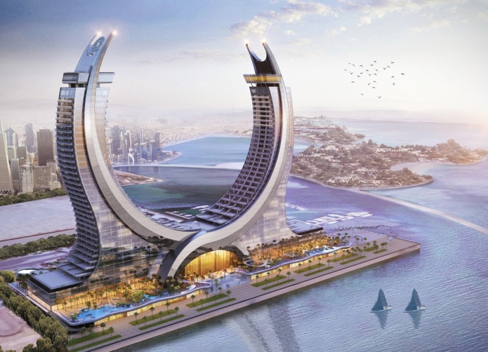 Les futurs Fairmont et Raffles de Doha (©Accor) Les futurs Fairmont et Raffles de Doha (©Accor)
