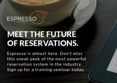 Le nouveau système de réservation "Espresso" de RCCL sera accessible sur tablettes - Capture d'écran