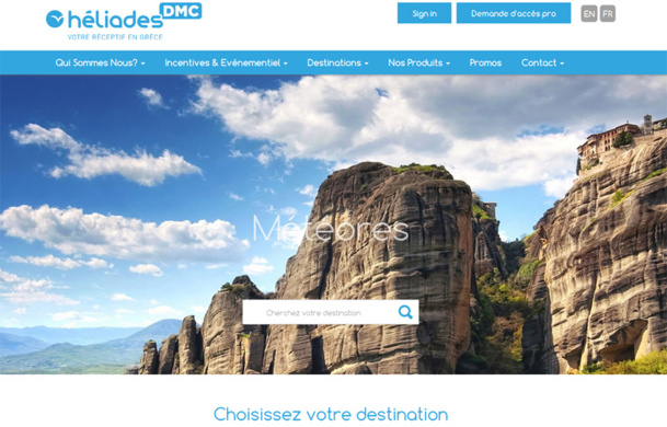 Le site Héliades DMC est accessible en anglais et en français - DR
