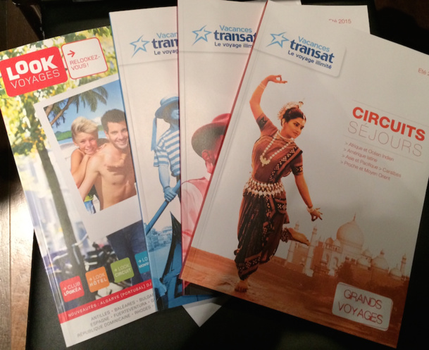 Les nouvelles brochures de Look Voyages et Vacances Transat. DR-LAC