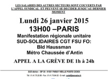 Loi Macron : les syndicats de l'aérien appellent à la grève lundi 26 janvier 2015