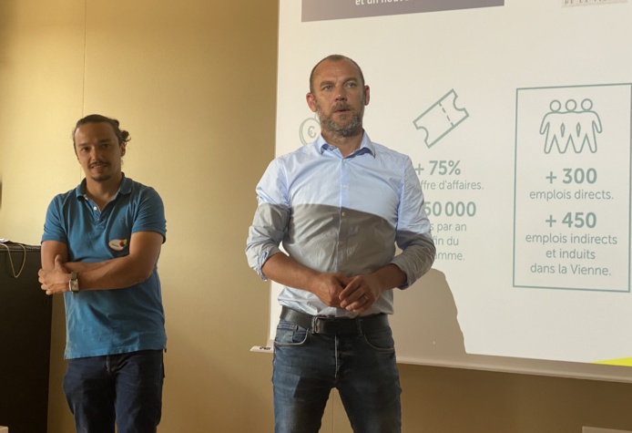 Rodolphe Boin, président du directoire du Futuroscope (©BC) Rodolphe Boin, président du directoire du Futuroscope (©BC)