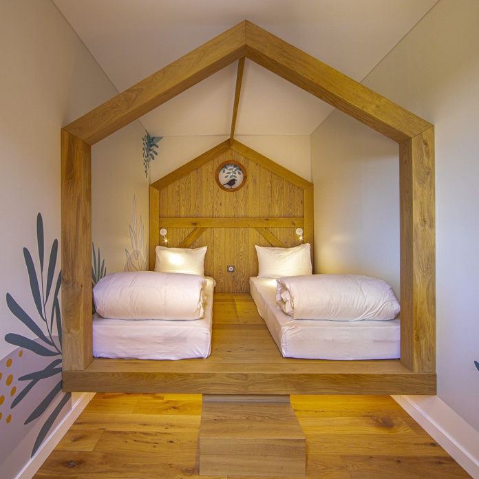 L'espace enfants dans les lodges d'Ecolodgee - Photo Futuroscope L'espace enfants dans les lodges d'Ecolodgee - Photo Futuroscope