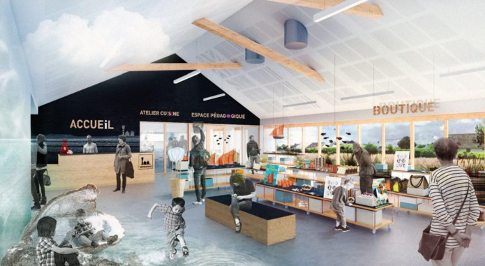 L'espace boutique (©Arc en Scène) L'espace boutique (©Arc en Scène)