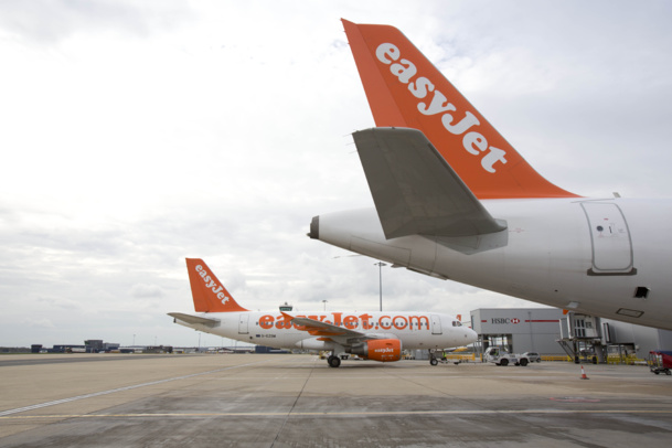 Sur les 3 premiers mois de l'exercice, le nombre de passagers transportés a crû de 4,1% pour atteindre 14,9 millions Photo Easyjet DR