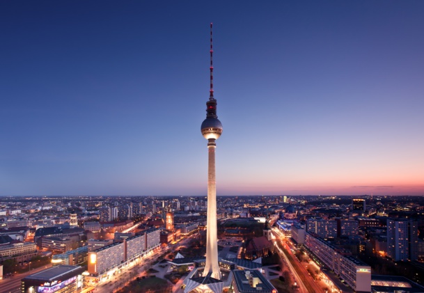 L'emblématique Tour TV de Berlin.