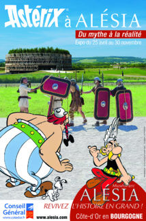 "Astérix à Alésia, du mythe à la réalité" se tiendra du 25 avril au 30 novembre 2015 - DR : MuséoParc Alésia "Astérix à Alésia, du mythe à la réalité" se tiendra du 25 avril au 30 novembre 2015 - DR : MuséoParc Alésia