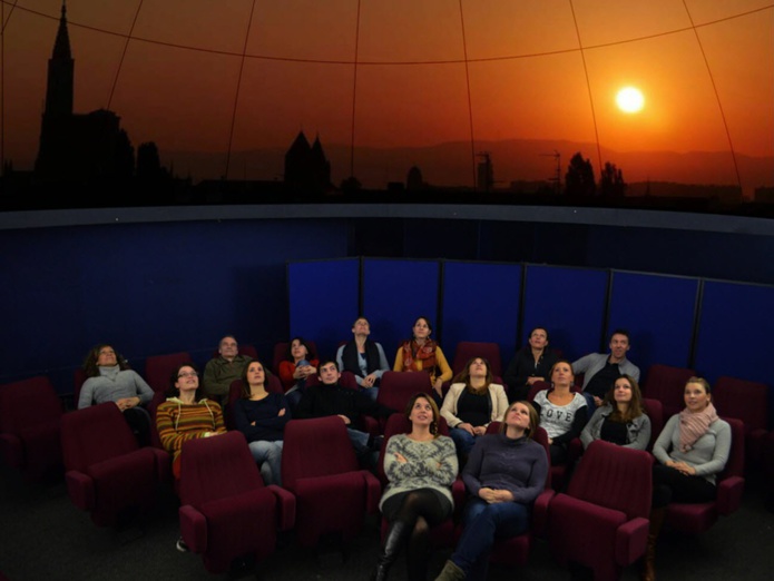 138 places dont 4 accessibles en mobilité réduite (©Université Strasbourg) 138 places dont 4 accessibles en mobilité réduite (©Université Strasbourg)