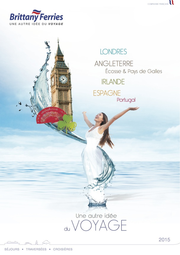 Brittany Ferries : sa nouvelle brochure. DR Brittany Ferries : sa nouvelle brochure. DR