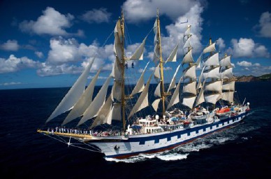 Il est possible de découvrir l'univers de Star Clippers en embarquant sur une mini-croisière - DR : Star Clippers