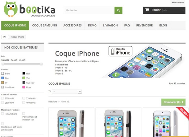 DR capture d'écran ©Bootika DR capture d'écran ©Bootika