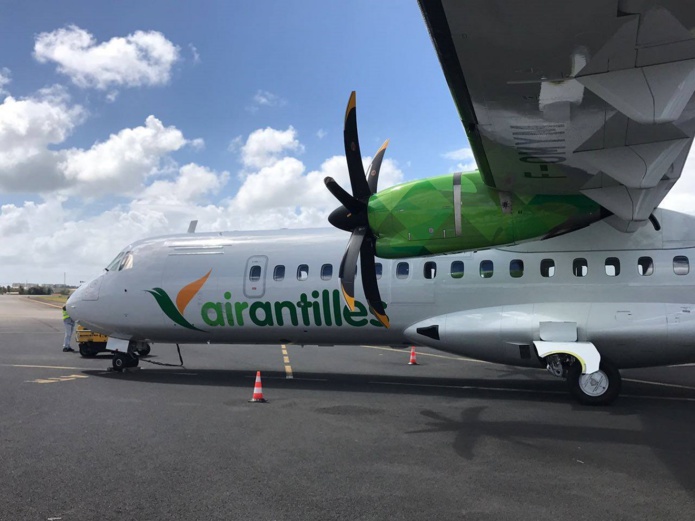 La direction d'Air Antilles craint une possible fermeture de l'entreprise - Crédit photo : Compte Facebook d'Air Antilles