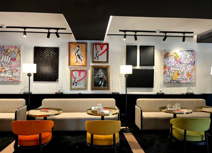 Une ambiance résolument "arty", au Marty (@PB)