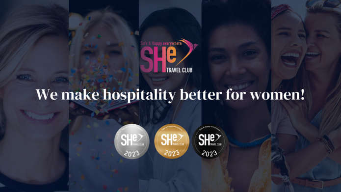 « SHe Travel Club est le premier label indépendant au monde qui audite et note les hôtels en fonction de 70 critères parmi les plus importants pour les femmes », affirme Valérie Hoffenberg, fondatrice et présidente du SHe Travel Club. - @SHeTravelClub