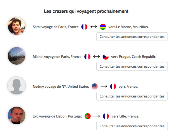 Capture d'écran WorldCraze Capture d'écran WorldCraze