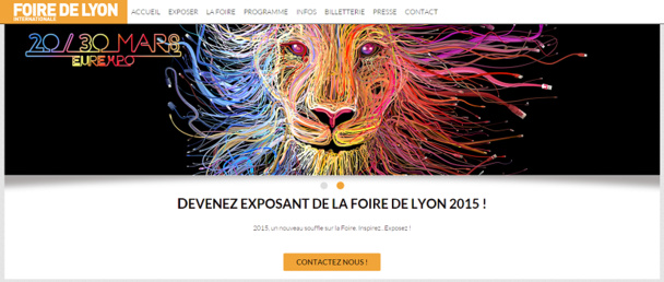 La 97e édition de la Foire Internationale de Lyon est prévue du 20 au 30 mars 2015 - Capture d'écran La 97e édition de la Foire Internationale de Lyon est prévue du 20 au 30 mars 2015 - Capture d'écran