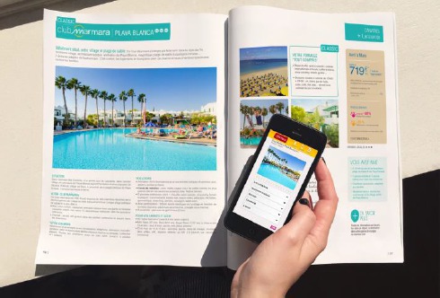 La brochure Printemps/Été 2015 de Marmara est désormais référencée sur l'application Overlay - Photo Marmara