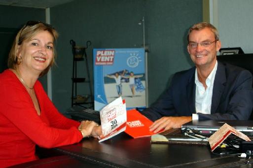 Joost Bourlon président et Carole Pellicer directrice générale déléguée (cliquer pour agrandir)