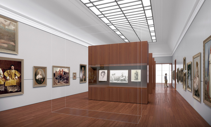 Pour une mise en valeur d'une collection exceptionnelle (©BLP) Pour une mise en valeur d'une collection exceptionnelle (©BLP)