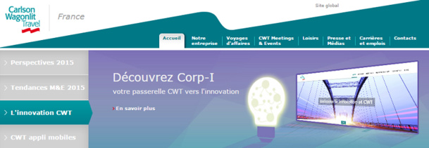 Carlson Wagonlit Travel, l'organisateur de voyages d'affaires, rejoint les fondateurs du Welcome City Lab. DR Capture d'écran Carlson Wagonlit Travel, l'organisateur de voyages d'affaires, rejoint les fondateurs du Welcome City Lab. DR Capture d'écran