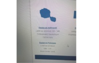 Par erreur le boulevard Haussmann a déménagé dans le 14e arrondissement, le même que l'ancienne adresse d'Evasion Spirit - Capture écran de TahitiVA Par erreur le boulevard Haussmann a déménagé dans le 14e arrondissement, le même que l'ancienne adresse d'Evasion Spirit - Capture écran de TahitiVA