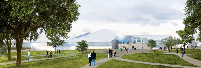 Le chantier d'extension n'est pas fini (©Nausicaa) Le chantier d'extension n'est pas fini (©Nausicaa)