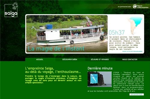 I - Saïga : « Rendre les pratiques touristiques plus responsables... »