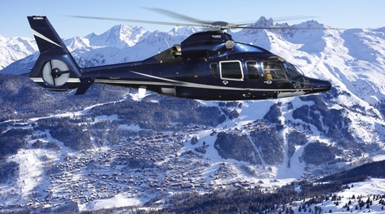 Il est possible de rejoindre de nombreuses stations de ski européennes en hélicoptère privé au départ de 14 aéroports en France et en Suisse - DR : PrivateFly.fr