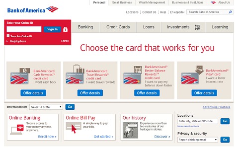 Bank of America veut aider les voyageurs d'affaires à optimiser leurs dépenses en déplacements - Capture d'écran Bank of America veut aider les voyageurs d'affaires à optimiser leurs dépenses en déplacements - Capture d'écran