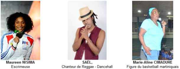 Martinique : 2 sportives et un chanteur rejoignent les "Ambassadeurs de la Martinique" Martinique : 2 sportives et un chanteur rejoignent les "Ambassadeurs de la Martinique"