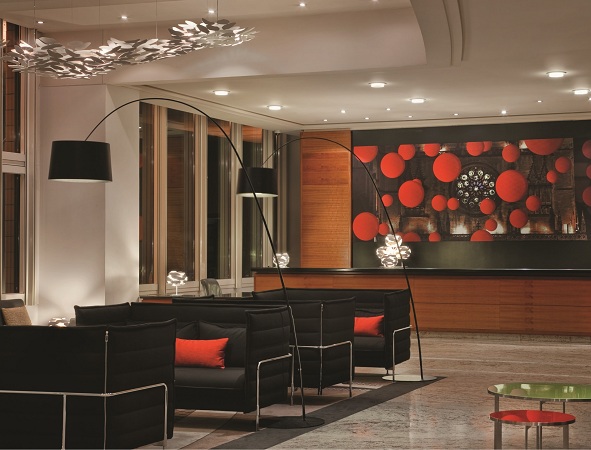 L'hôtel Marriott Lyon Cité Internationale compte 204 chambres sur 20 000 m² - Photo Marriott Hotels & Resort