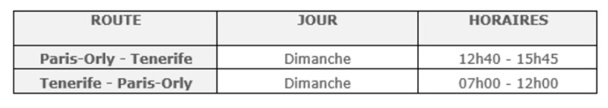 Canaries : Vueling ouvre une ligne directe Paris Orly - Tenerife Canaries : Vueling ouvre une ligne directe Paris Orly - Tenerife