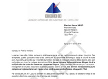 Paracommercialisme : l'UMIH demande au premier ministre de faire respecter la loi Paracommercialisme : l'UMIH demande au premier ministre de faire respecter la loi