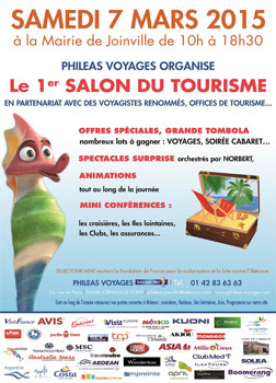 Phileas Voyages organise le 1er Salon du Tourisme Grand Public du Val de Marne Phileas Voyages organise le 1er Salon du Tourisme Grand Public du Val de Marne
