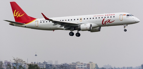 GX Airlines opère en Chine depuis le 13 février 2015 - DR : LoChing Mung planespotters.net