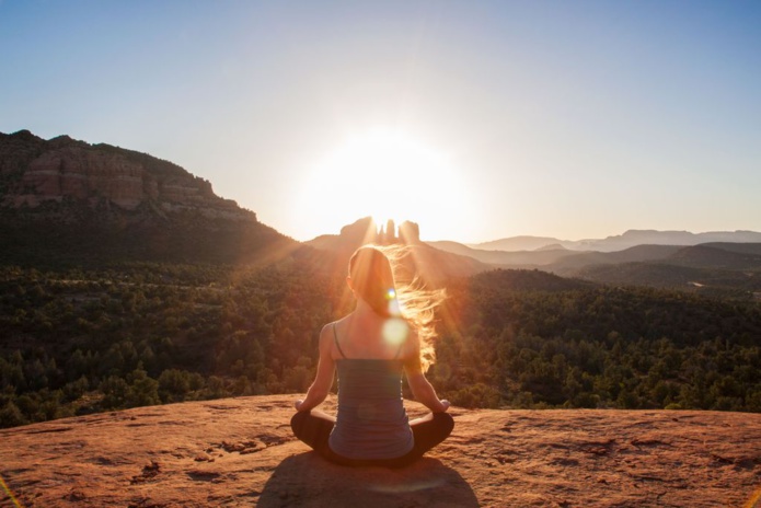 Séance de méditation à Sedona (Photo Arizona Tourism) Séance de méditation à Sedona (Photo Arizona Tourism)