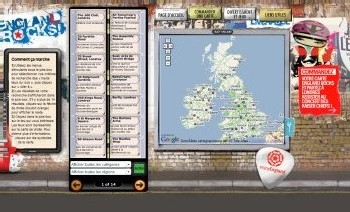 Angleterre : 113 hauts lieux du rock réunis dans une carte Angleterre : 113 hauts lieux du rock réunis dans une carte