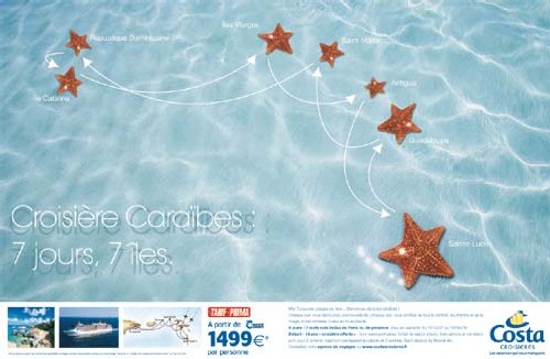 Costa Croisières : 100 000 Euros de matériel de communication pour les agences Costa Croisières : 100 000 Euros de matériel de communication pour les agences