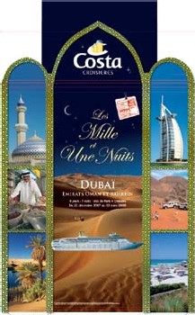 Costa Croisières : 100 000 Euros de matériel de communication pour les agences Costa Croisières : 100 000 Euros de matériel de communication pour les agences