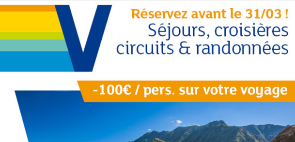 Visit Europe : la Croatie à partir de 299 euros TTC et prolongation de l'Offre spéciale Visit Europe : la Croatie à partir de 299 euros TTC et prolongation de l'Offre spéciale