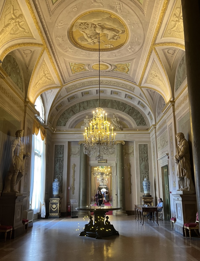 Les extravagants décors du Palazzo Pitti disent la puissance passée des Médicis (Photo PB) Les extravagants décors du Palazzo Pitti disent la puissance passée des Médicis (Photo PB)
