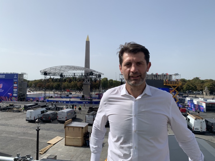 Pierre Rabadan, adjoint à la Mairie de Paris chargé des Sports. ©David Savary