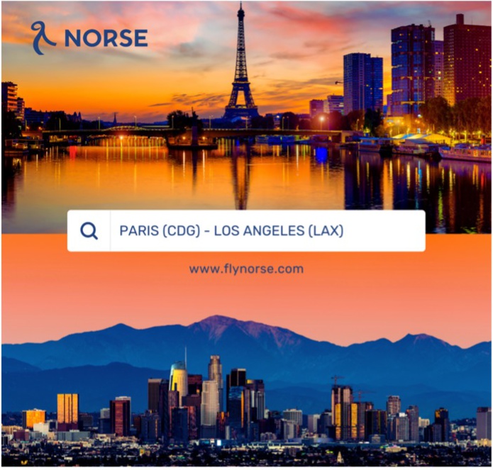 Norse Atlantic Airways lancera une ligne entre Paris et Los Angeles en Mai 2024 - Photo Norse Norse Atlantic Airways lancera une ligne entre Paris et Los Angeles en Mai 2024 - Photo Norse