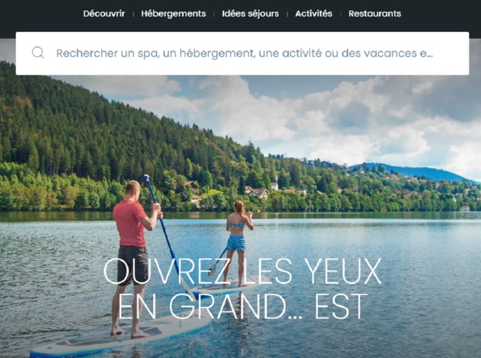 Explore Grand Est recense plus de 2 000 offres touristiques - Capture écran