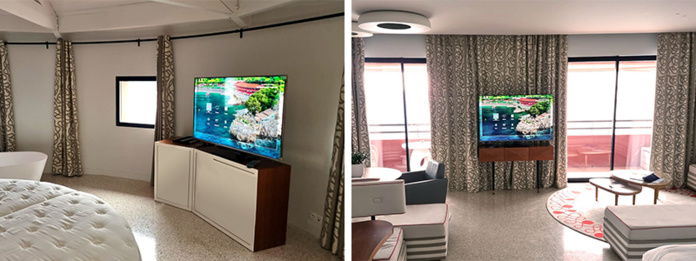 L’une des chambres de l’Hôtel 5* Monte-Carlo Beach de la Société des Bains de Mer à Monaco © Easyone L’une des chambres de l’Hôtel 5* Monte-Carlo Beach de la Société des Bains de Mer à Monaco © Easyone