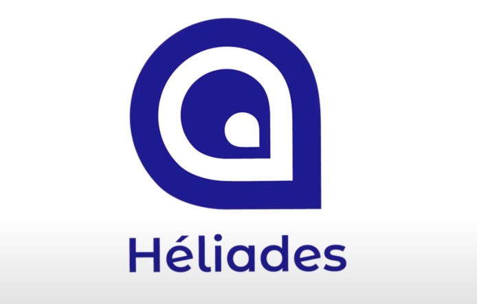 Le nouveau logo d'Héliades qui sera décliné en plusieurs couleurs selon les destinations - Logo Héliades