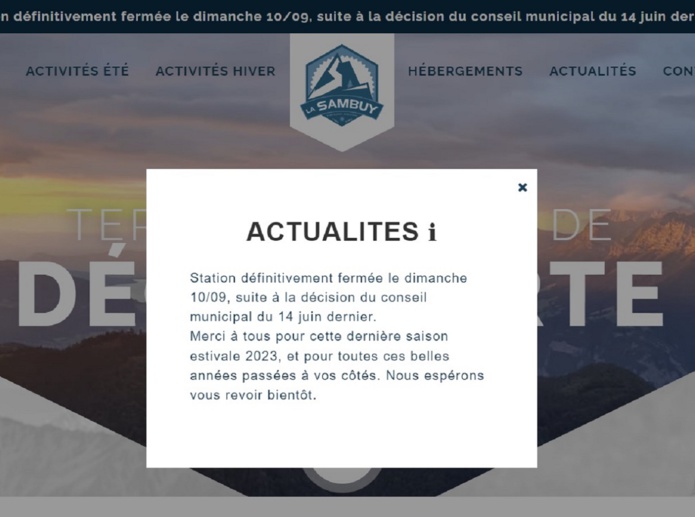 Sambuy : un trou de 500 000 euros dans le budget en 2023 - Capture écran Sambuy : un trou de 500 000 euros dans le budget en 2023 - Capture écran