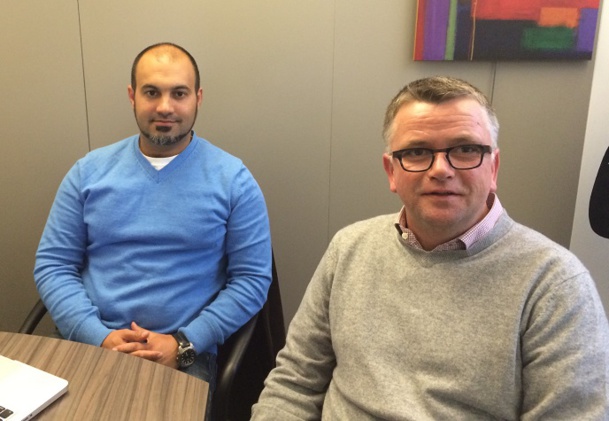 Hichame Assi, directeur des opérations d’HotelsCombined, et Mikael Quilfen, directeur Europe de l’Ouest du site comparateur d'hôtels (c)HotelsCombined Hichame Assi, directeur des opérations d’HotelsCombined, et Mikael Quilfen, directeur Europe de l’Ouest du site comparateur d'hôtels (c)HotelsCombined