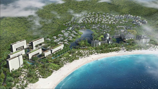 le Park Hyatt Sanya Sunny Bay Resort est situé sur l'île de Hainan considéré comme le "Hawaï de la Chine" - DR : Hyatt Hotels and Resorts