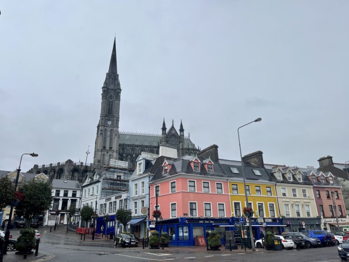 C'est dans le charmant petit port de Cobh que le Titanic avait fait sa dernière escale en 1912 (PB)